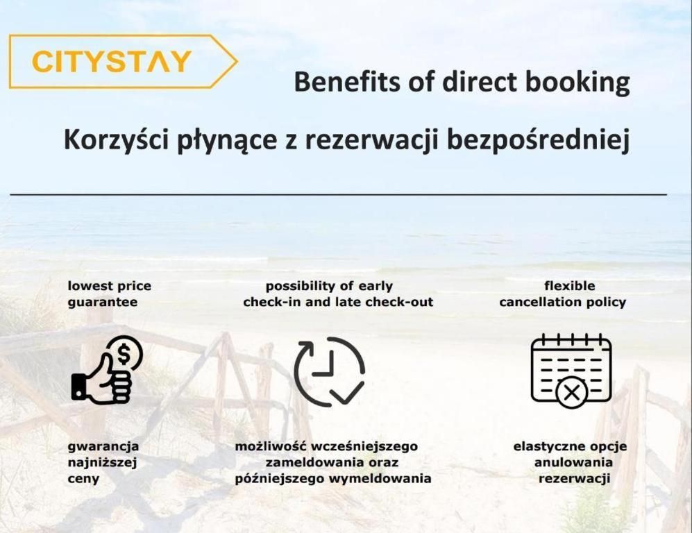 Citystay Nadmorski Apartament Marina Primore Karawela Гданьск Экстерьер фото